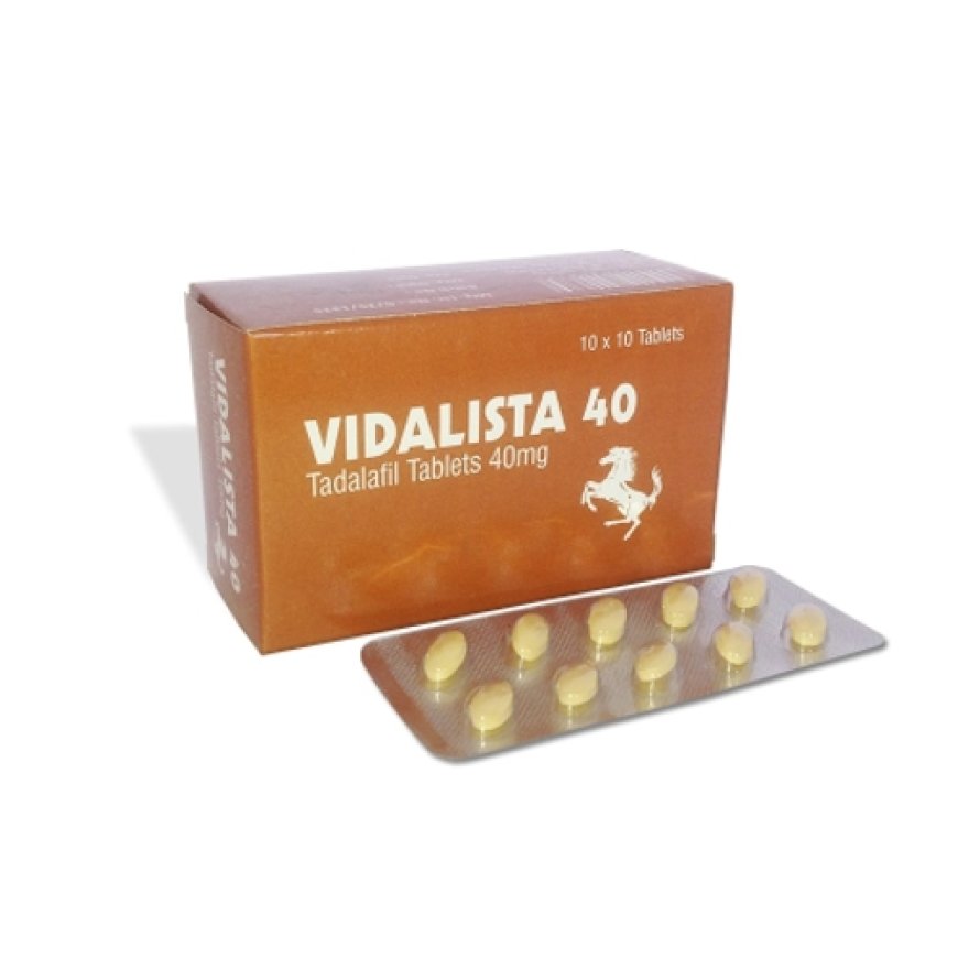 Vidalista 40 Mg | To Encourage Improved Sexual Performance