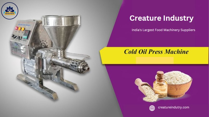 Cold Press Oil Machine Price