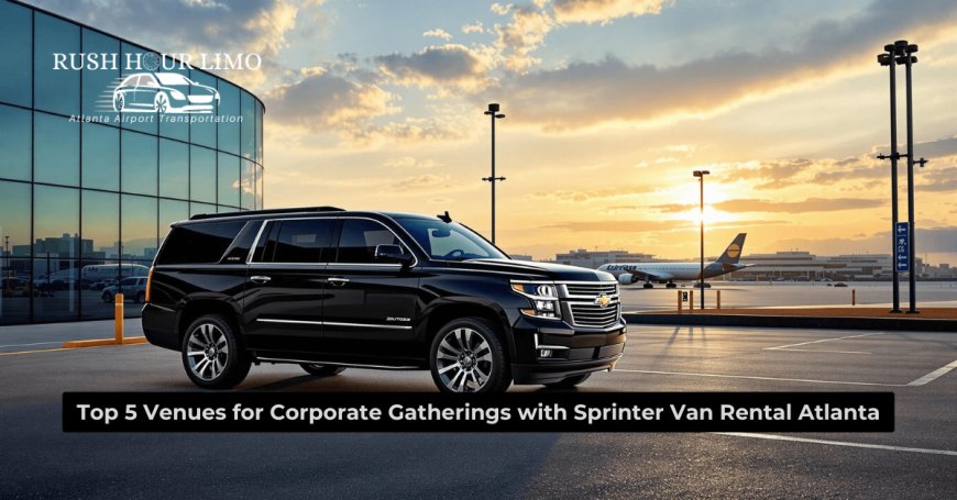 Top 5 Venues for Corporate Gatherings with Sprinter Van Rental Atlanta