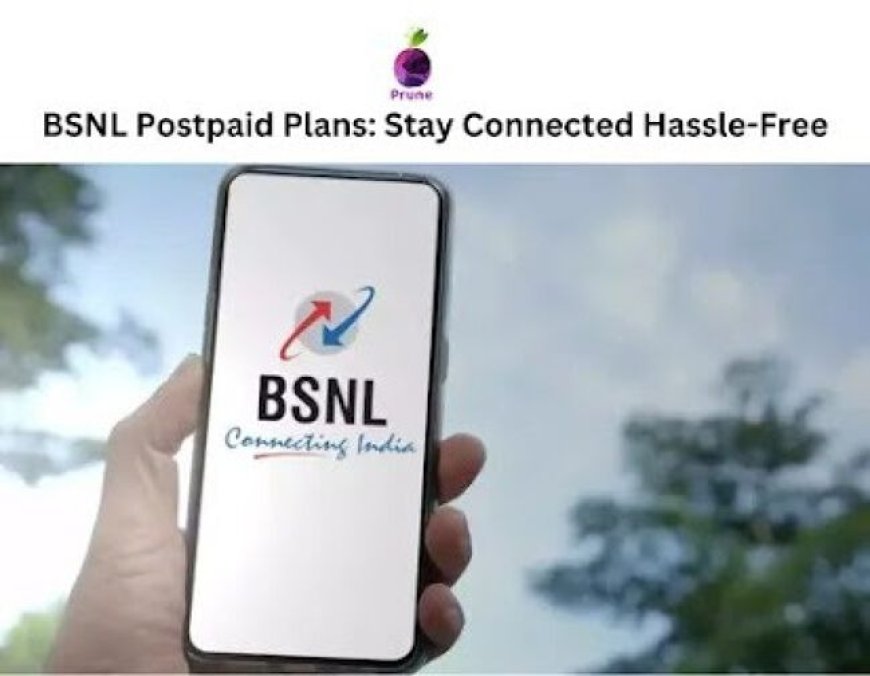 BSNL Postpaid Plans: Stay Connected Hassle-Free