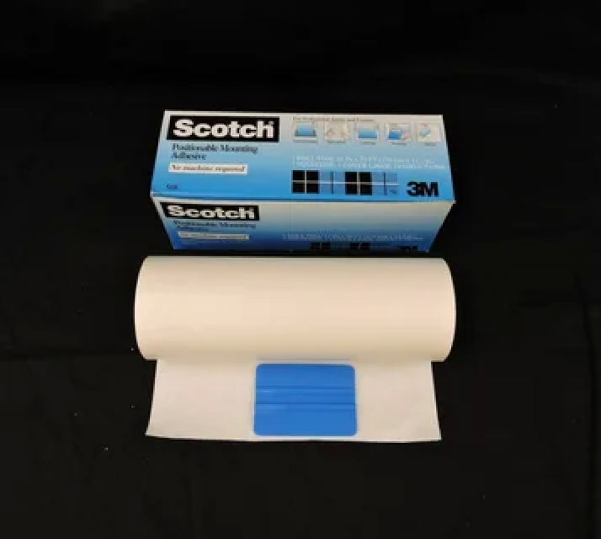 High-Quality Positionable Mounting Adhesive – Ideal for Crafts and Office Use