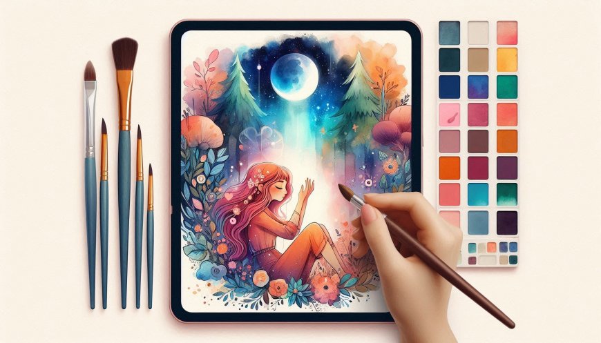 Unlock Creativity with Free Procreate Watercolor Brushes