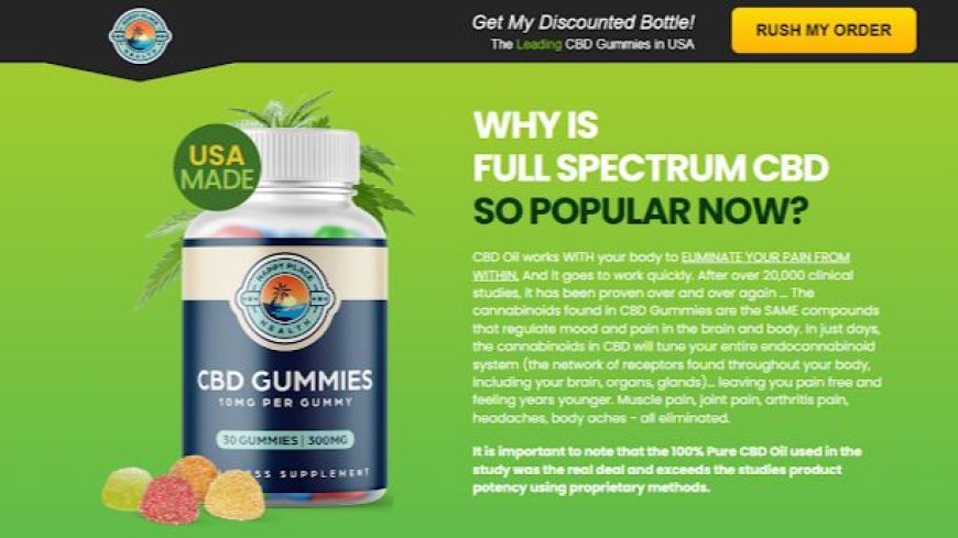 What You Need to Know About Happy Hemp CBD Gummies