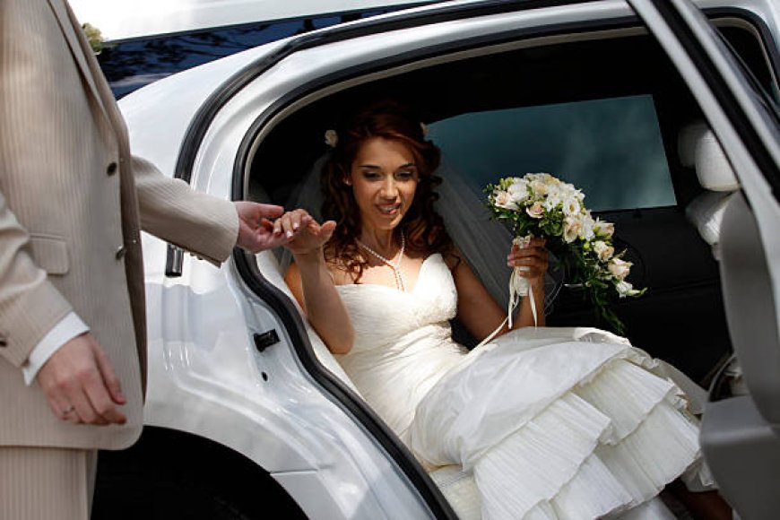 Wedding Limousine Services with Falcon Transportation Inc