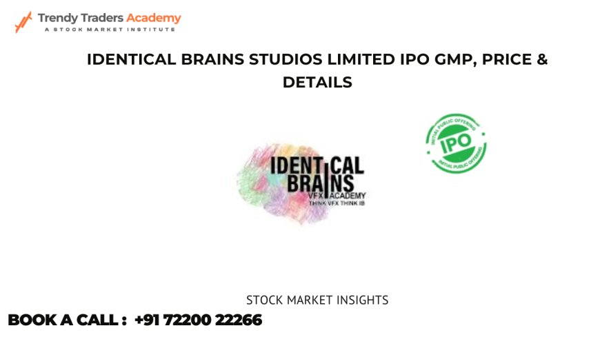 Identical Brains Studios Limited IPO GMP, Price & Details