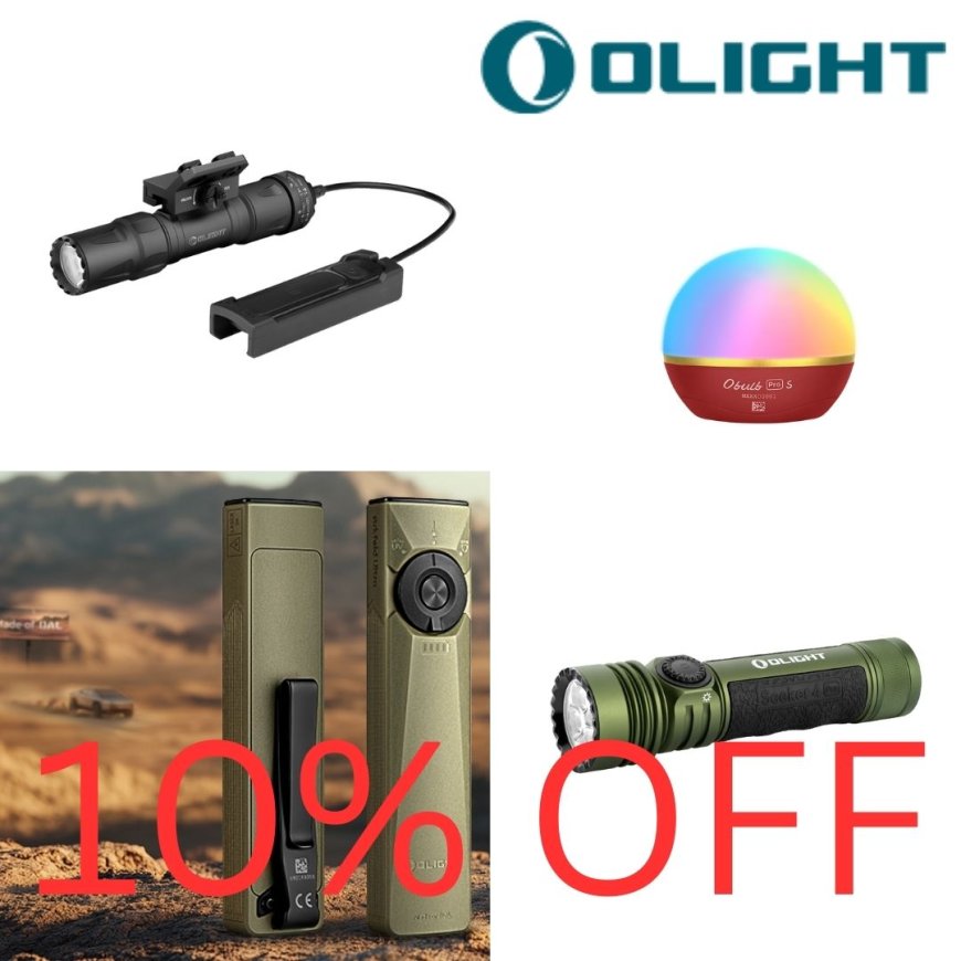 Best 5 Rechargeable Flashlights: Why Olight Leads the Pack