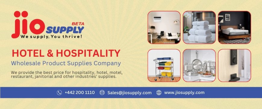 Jio Supply - Wholesale Hospitality Supplies in USA