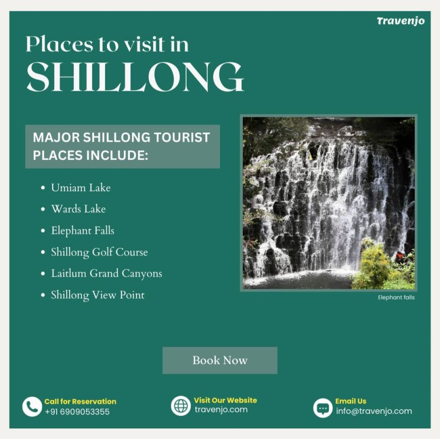 Places to visit in Shillong