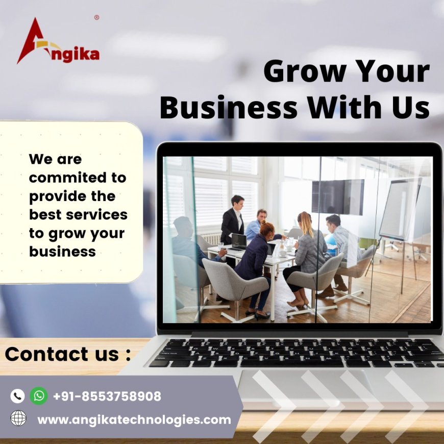 Web Application Development Company In Bangalore | Angika Technologies