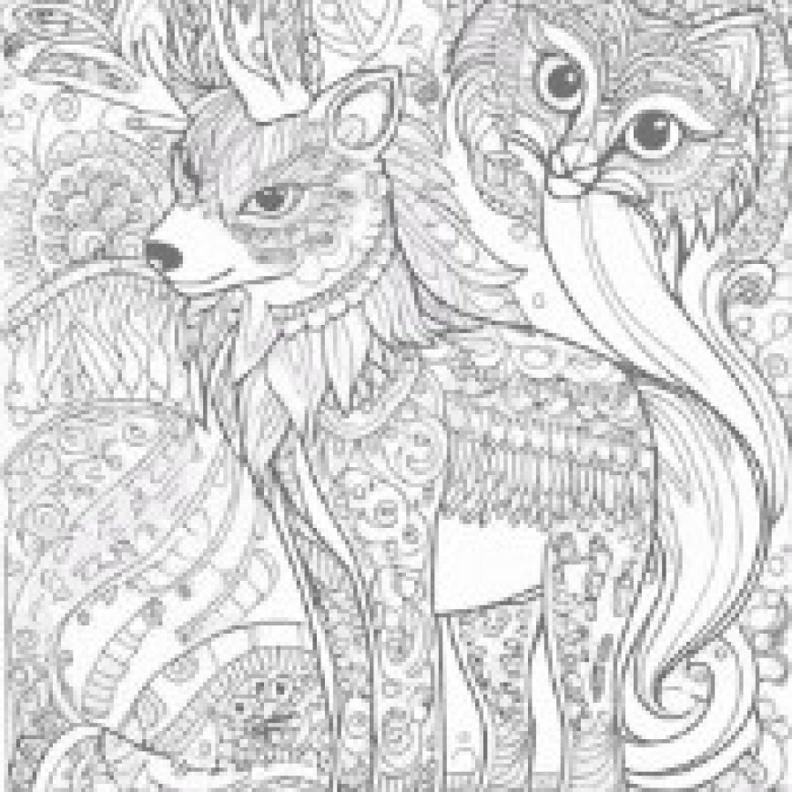 Explore Beautiful Animals Coloring Pages for All Ages