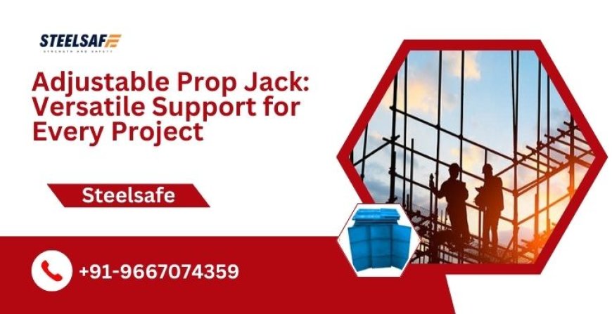 Adjustable Prop Jack: Versatile Support for Every Project