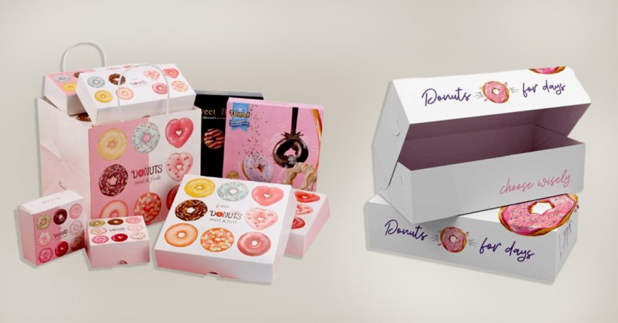 Custom Donut Boxes for Fresh & Stylish Packaging