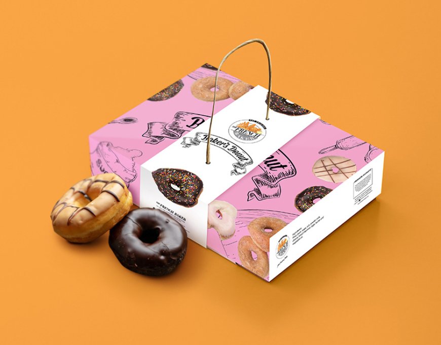 Custom Donut Boxes for Fresh & Stylish Packaging