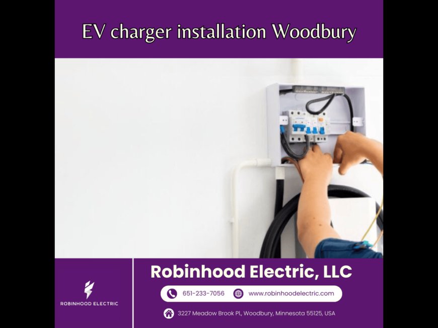 EV Charger Installation in Woodbury by Robinhood Electric, LLC