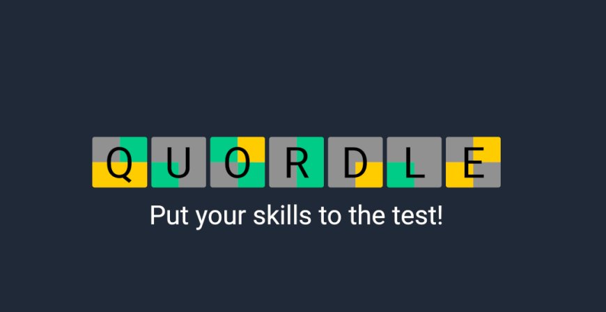 Quordle Today - Play Hardest Version Of Wordle Game