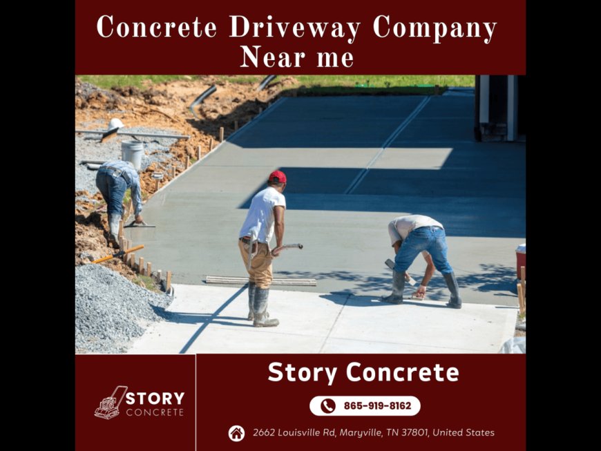 Concrete Driveway Company Near Me in Maryville, Tennessee