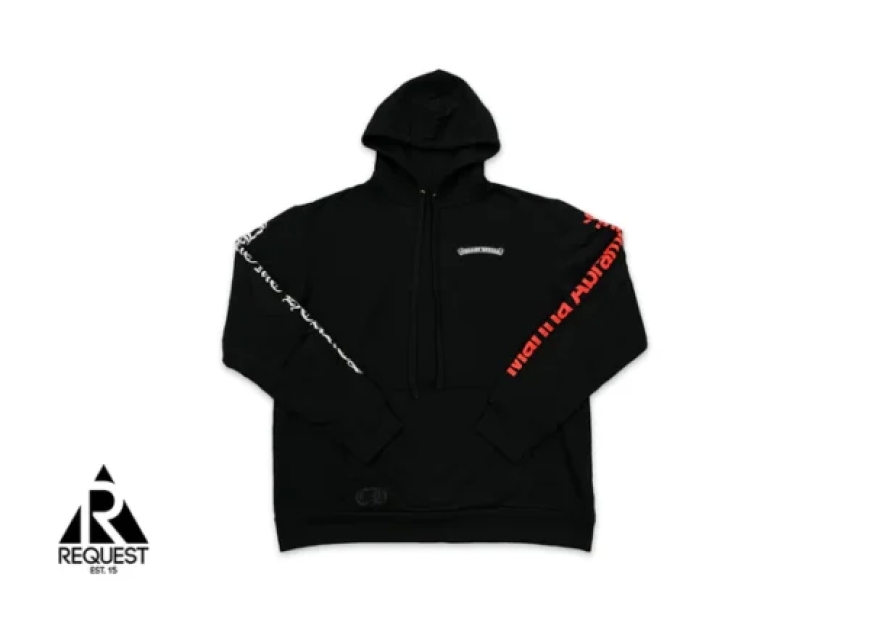 Iconic Rebellion Chrome Hearts Graphic Hoodie