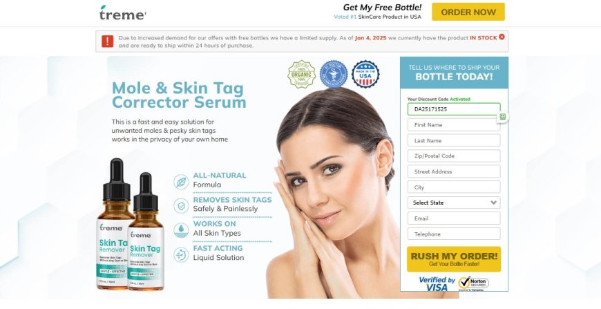 Treme Skin Tag Remover - The Most Trusted Skin Tag Remover