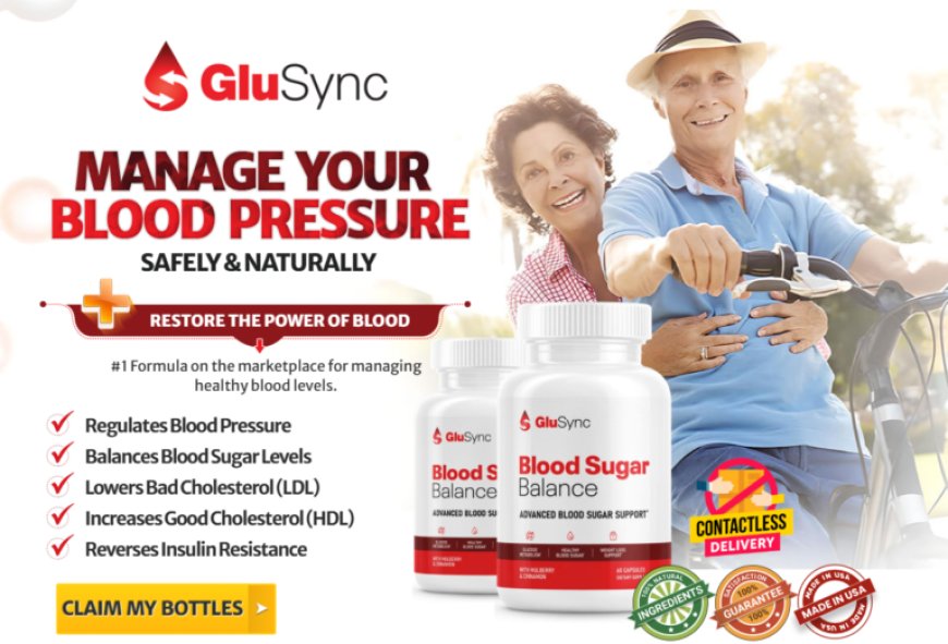 GluSync Blood Sugar Balance - Your Key to Balanced Blood Sugar