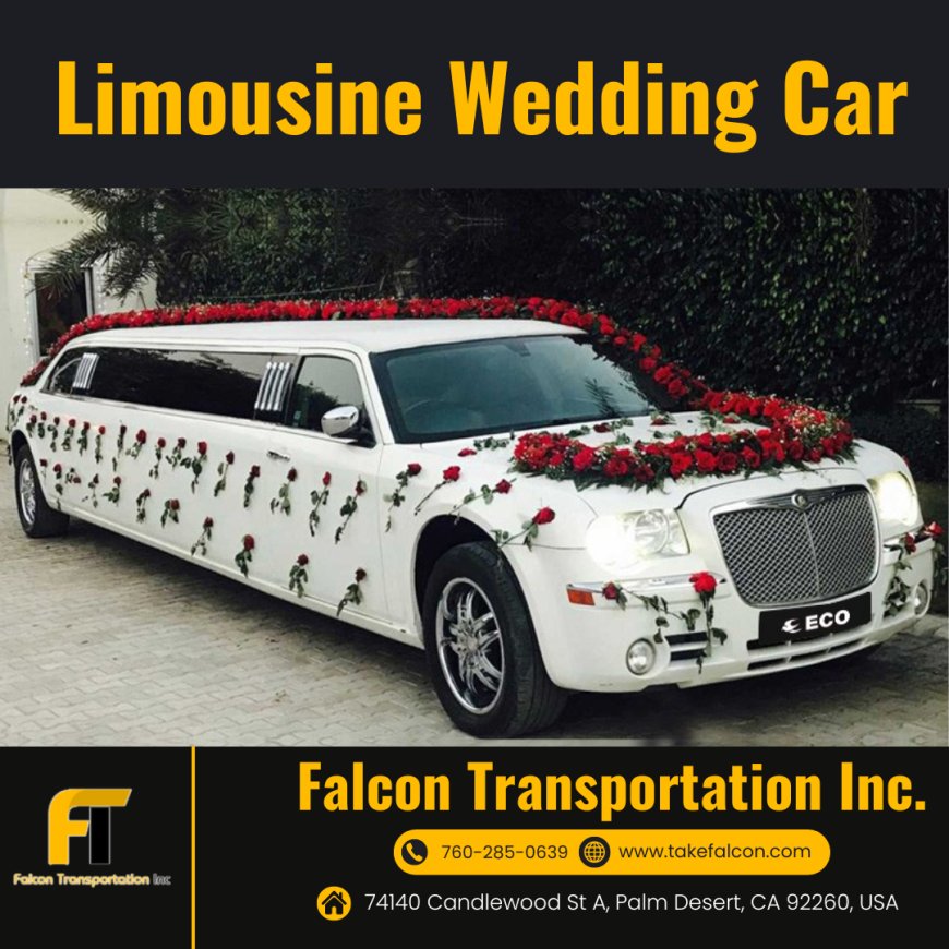 Experience Luxury with a Limousine Wedding Car in Palm Desert, CA