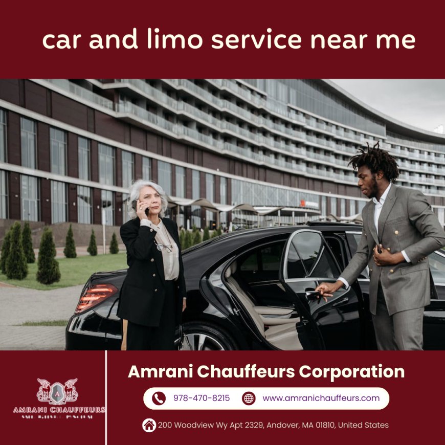 Discover Premium Comfort with Car and Limo Service Near Me