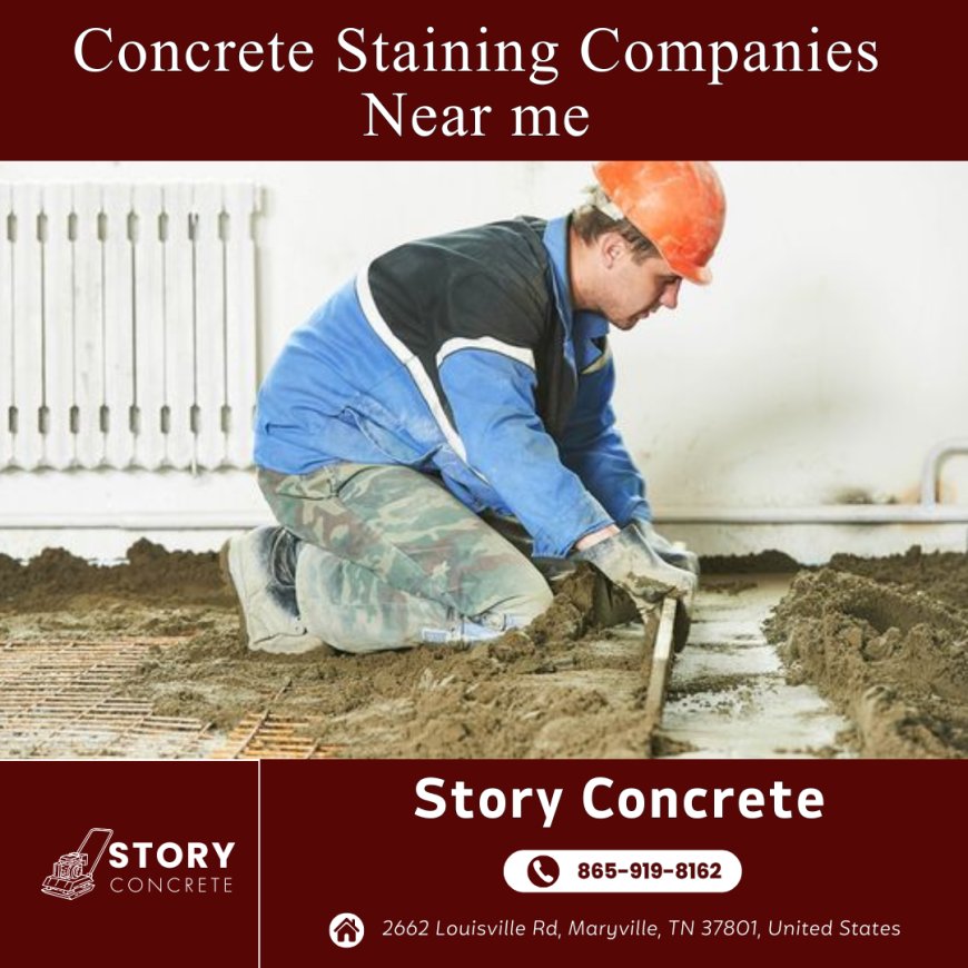 The Best Concrete Staining Companies Near Me in Maryville