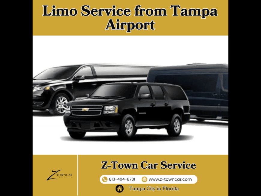 Limo Service from Tampa Airport by Z-Town Car Service