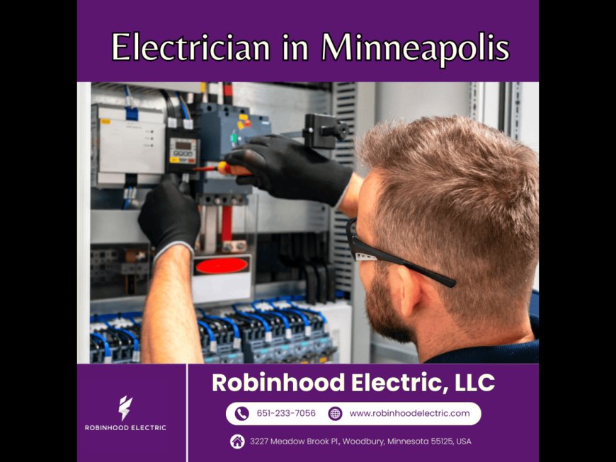 Professional Electrician Services in Minneapolis with Robinhood Electric, LLC