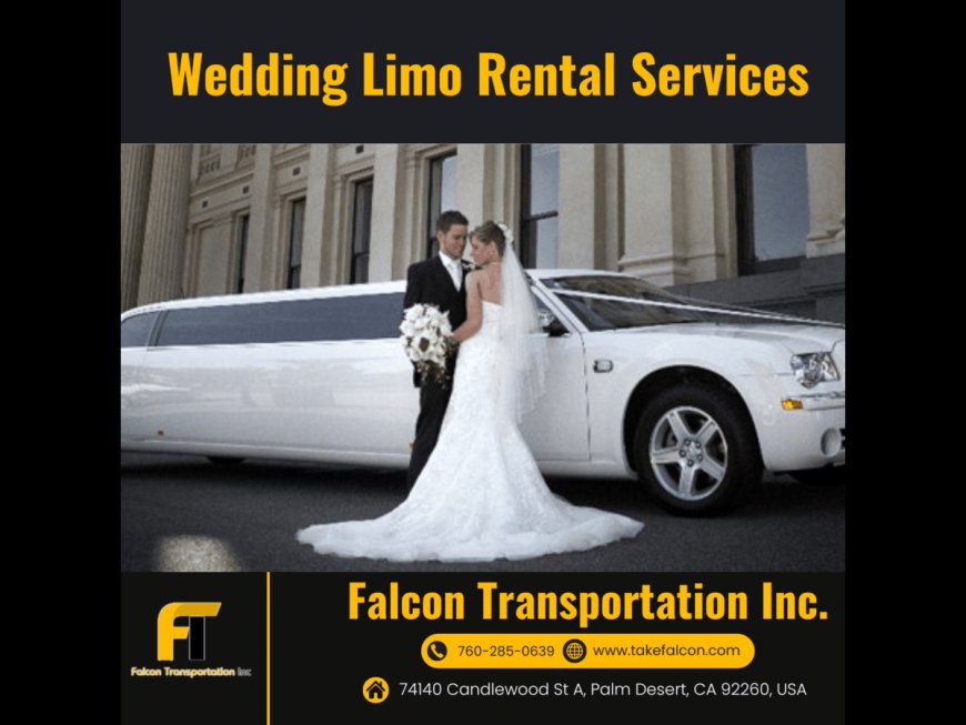 Wedding Limo Rental Services by Falcon Transportation Inc