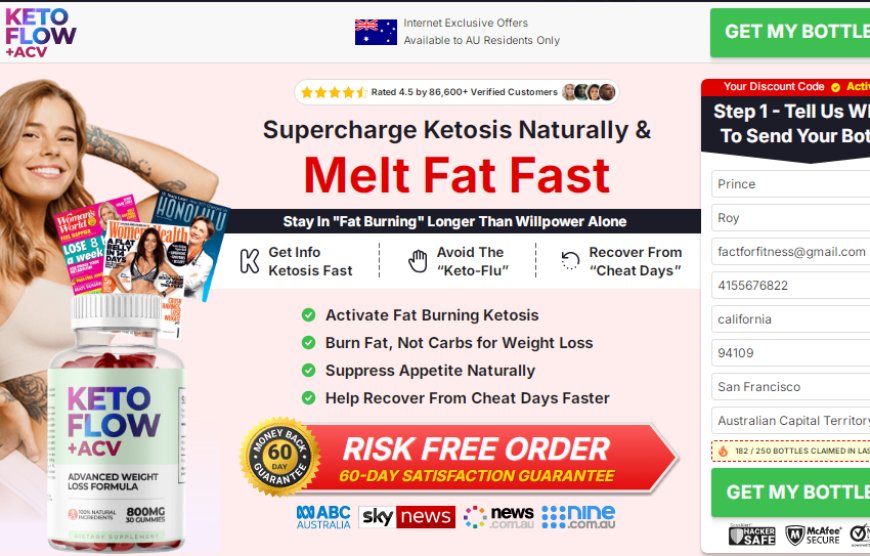 Keto Flow Gummies New Zealand:- Ingredients, Benefits, Uses, Work, Results & Price?