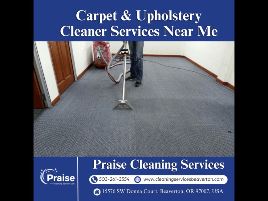 Carpet and Upholstery Cleaner Services Near Me with Praise Cleaning Services