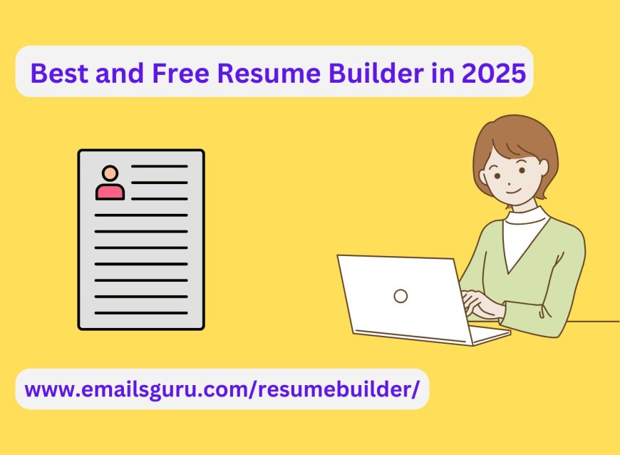 Know the Best Online Resume Builder of 2025