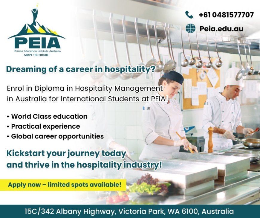 Advanced Diploma in Hospitality Management at Prisma Education Institute Australia