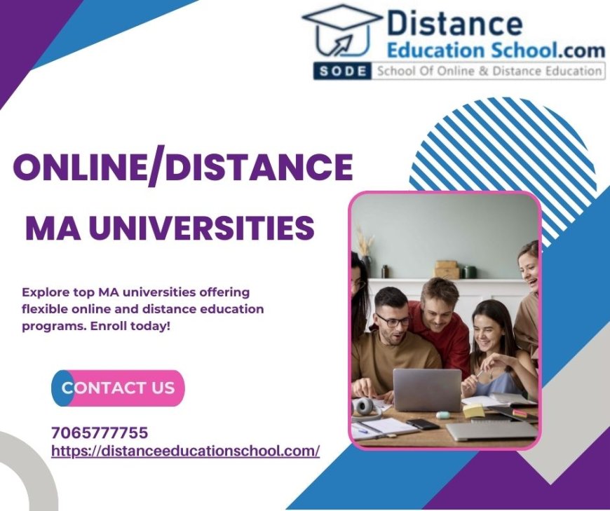 Online MA Course in Delhi: Universities, Fees, and Syllabus