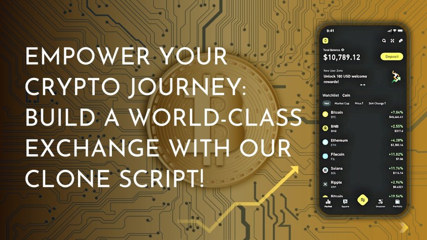 Empower Your Crypto Journey: Build a World-Class Exchange with Our Clone Script!