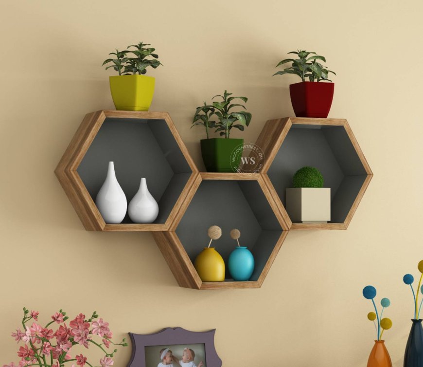 10 Stylish Wall Shelf Arrangements to Try with Wooden Street