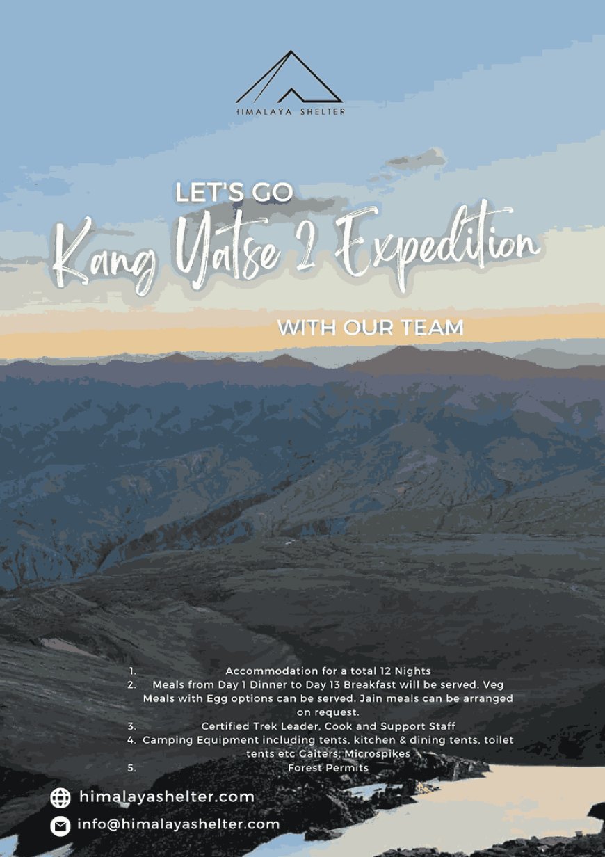 Kang Yatse 2 Trek