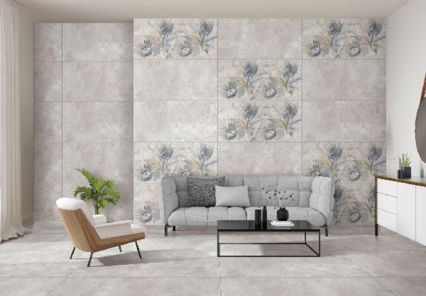 Minimalist Wall Tile Designs for a Cosy and Modern Living Room