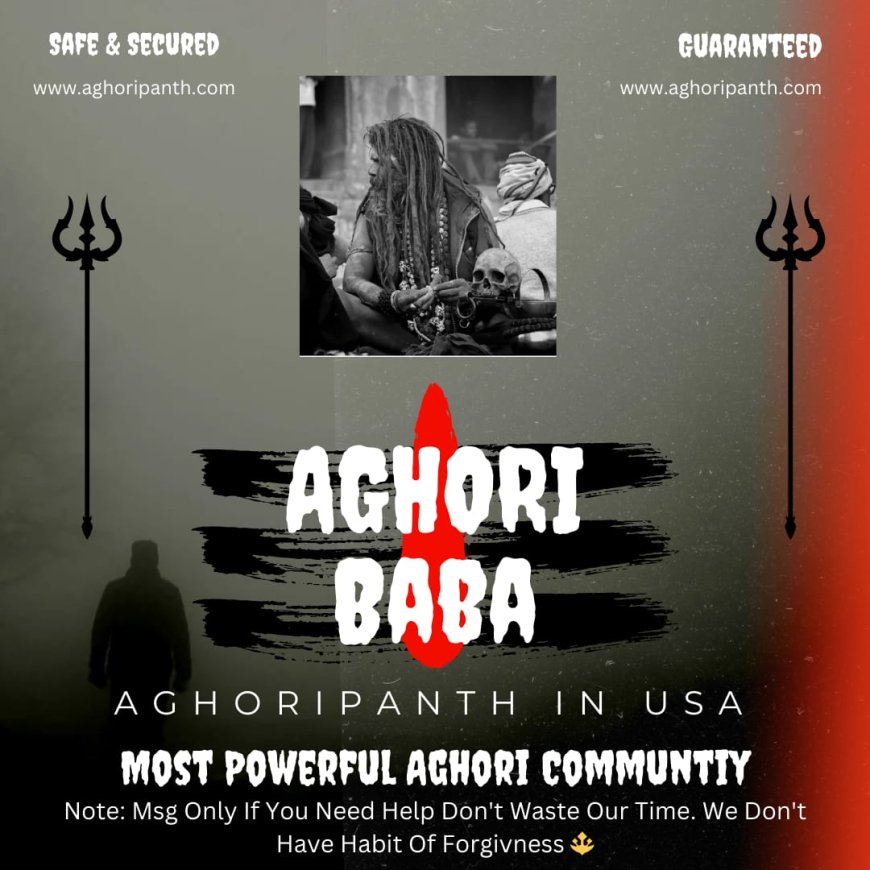 Aghori Baba In India / Top Aghori Baba In USA