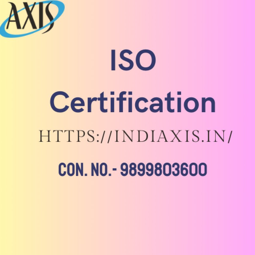 ISO Certification