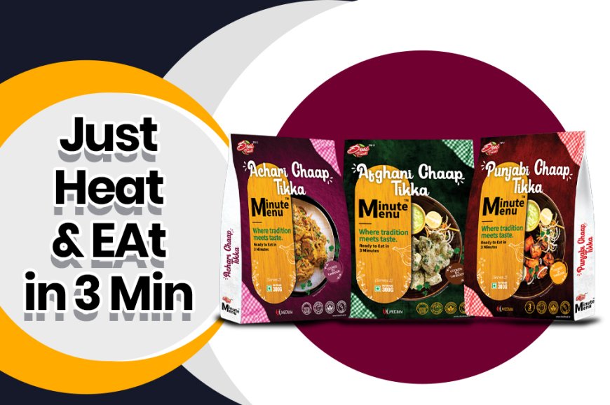 Ready-to-Eat Meals Quick & Healthy  | Minute Menu