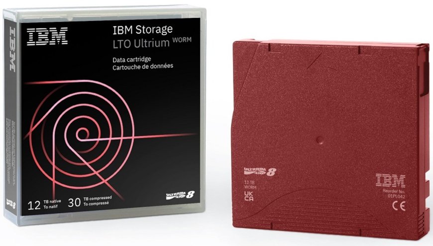 IBM LTO 8 Tape High-Performance Data Storage Solution