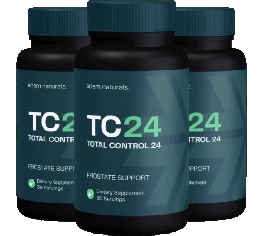 Total Control 24 Prostate Health: A Comprehensive Solution for Men.