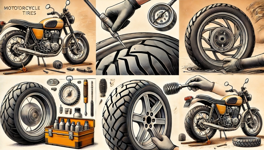 How to Maintain Your Motorcycle Tires: Tips for Longevity and Safety