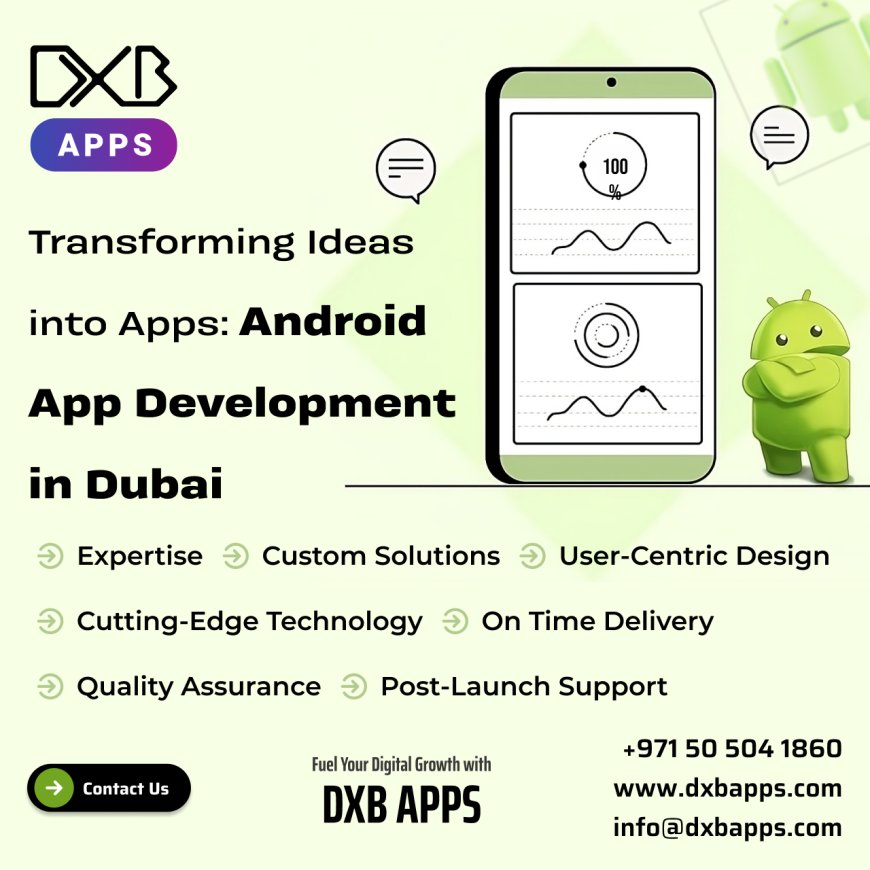 Advance your business via mobile application development Abu Dhabi, from DXB APPS