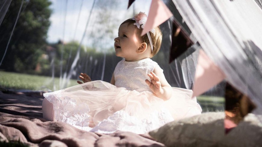 Baby Girl Traditional Wear with Desert Charm