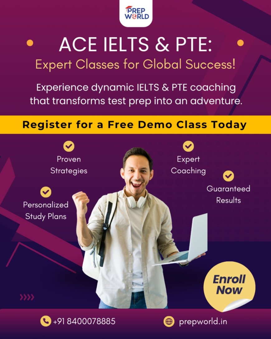 Master the Language Game: Discover the Best IELTS Coaching in Vaishali Nagar Jaipur & PTE Coaching in Jaipur