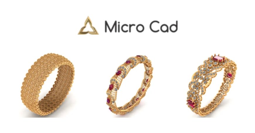 Bracelet CAD Design Available at Micro Cad: The Future of Jewelry Creation