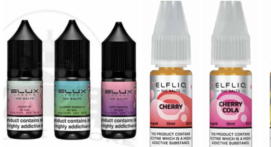 Elfliq Nic Salt and Elux Legend Nic Salt by Vape Online Store: A Premium Vaping Experience