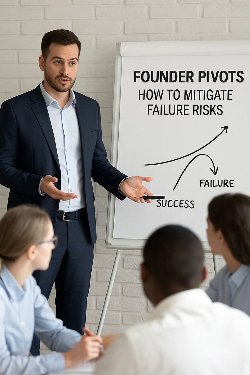 Startup Empowerment Mitigating Founder Pivot Failure Risks